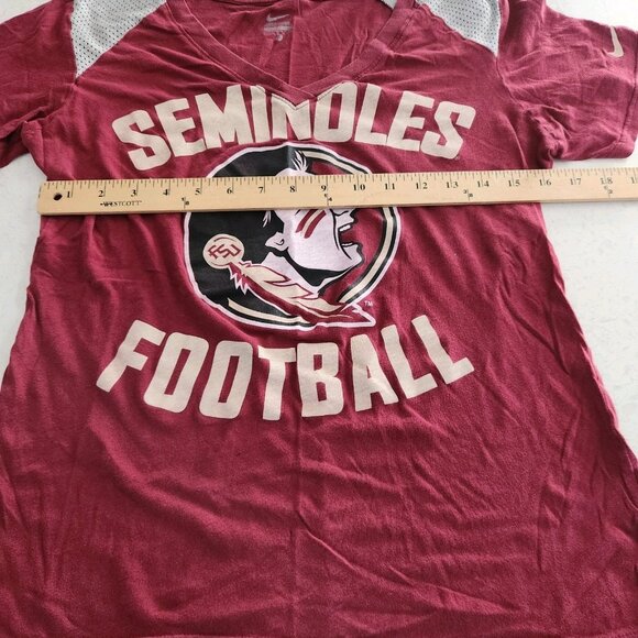 Florida‎ State Seminoles T-Shirt Nike Red Womens Large EUC - Picture 6 of 7